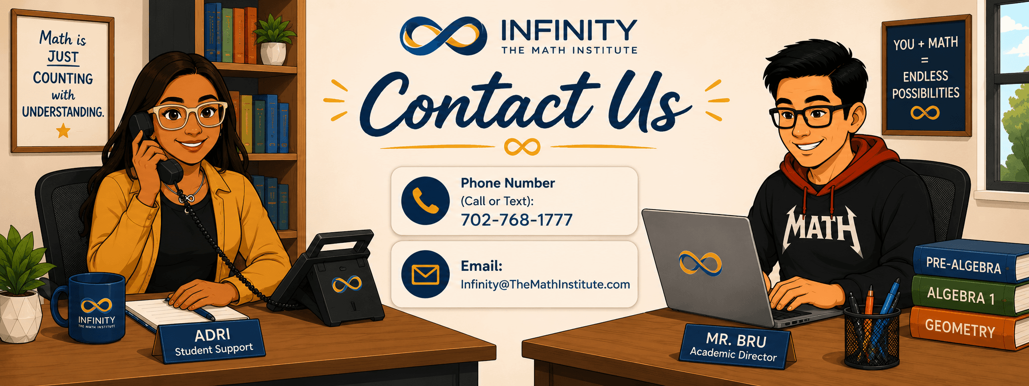 Contact Us - Infinity - The Math Institute