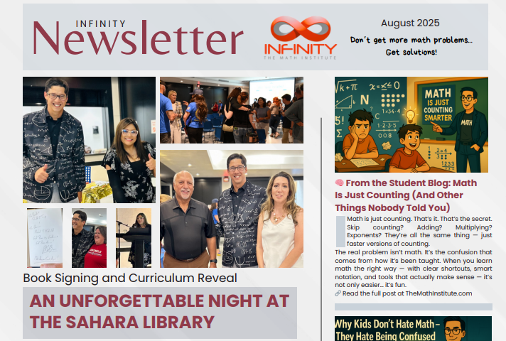 August 2025 Newsletter – Infinity Launch & Teach Like It Matters
