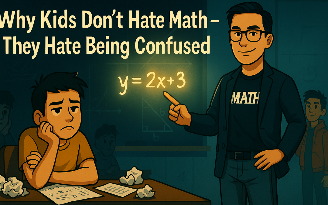 Why Kids Don’t Hate Math — They Hate Being Confused (Teacher Blog)