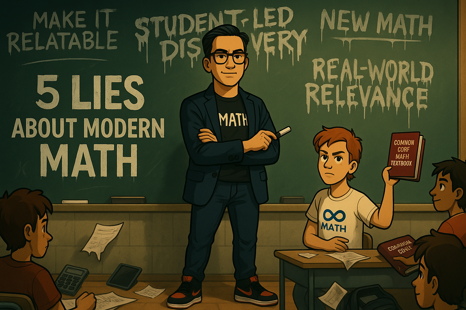 Teacher Blog 3 Image – 5 Lies About Modern Math