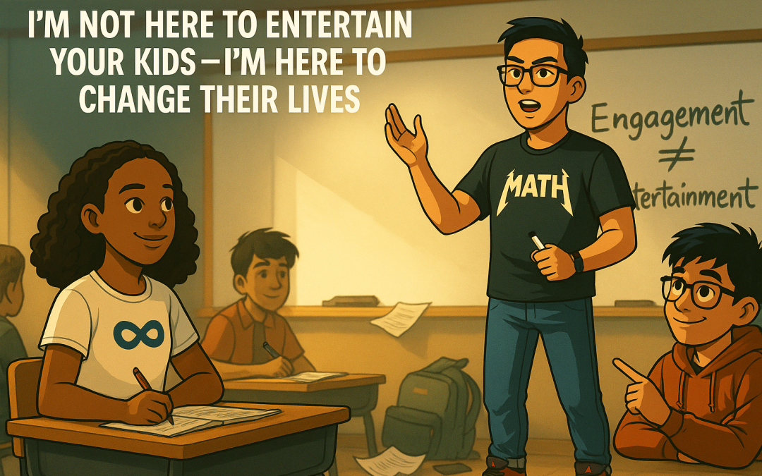 I’m Not Here to Entertain Your Kids — I’m Here to Change Their Lives